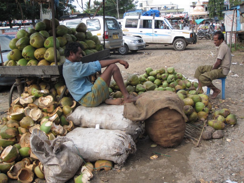 21-Coconut seller.jpg - Coconut seller